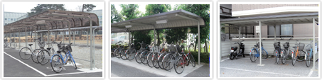 自転車置場写真