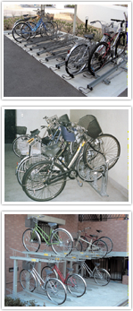 自転車置場写真
