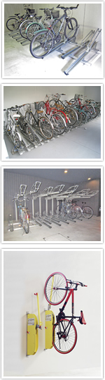 自転車置場写真