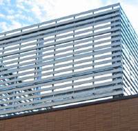 Cliped Type Louver