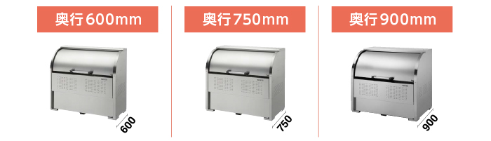 SALE／68%OFF】 家電と住設のイークローバー###u.ダイケン ゴミ収集庫ステンレス製 クリーンストッカー CKM型 容量550L  奥行750mm 受注約2週