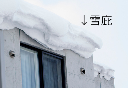 雪庇の例