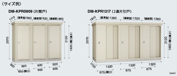 公式通販 サンガーデンエクステリアダイケン 高強度物置 DM-Z1325E-G-MG 間口1323×奥行2523 mm:土台部 マカダムグリーン  豪雪型 棚板無 ガーデン物置